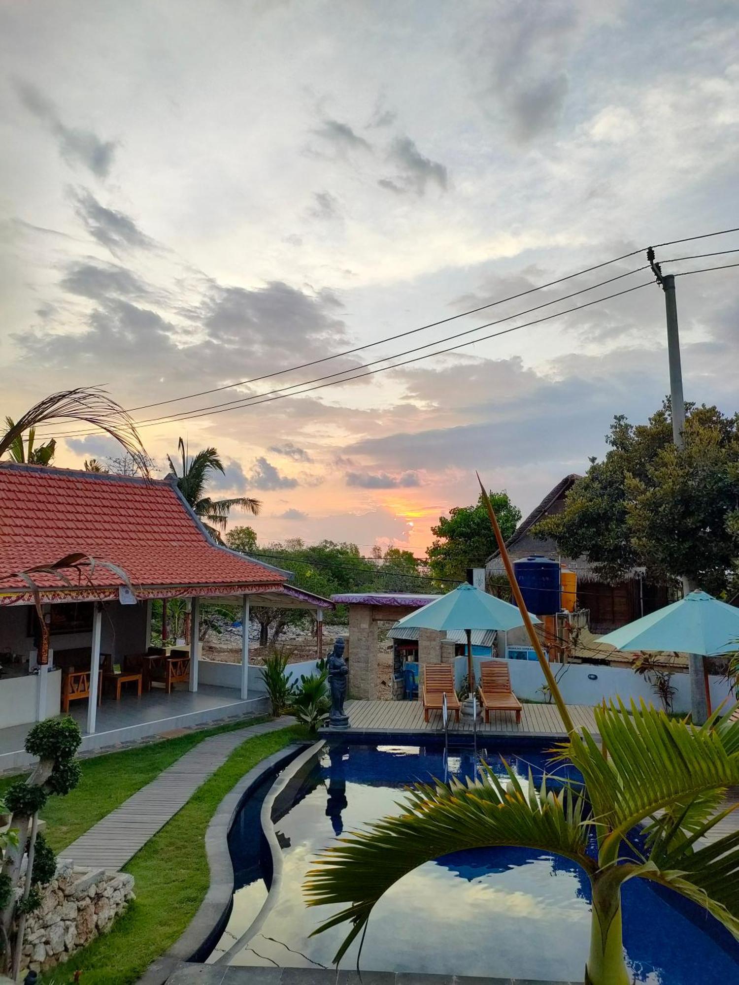 Blue Sky Villa Ceningan Нуса-Лембонган Экстерьер фото