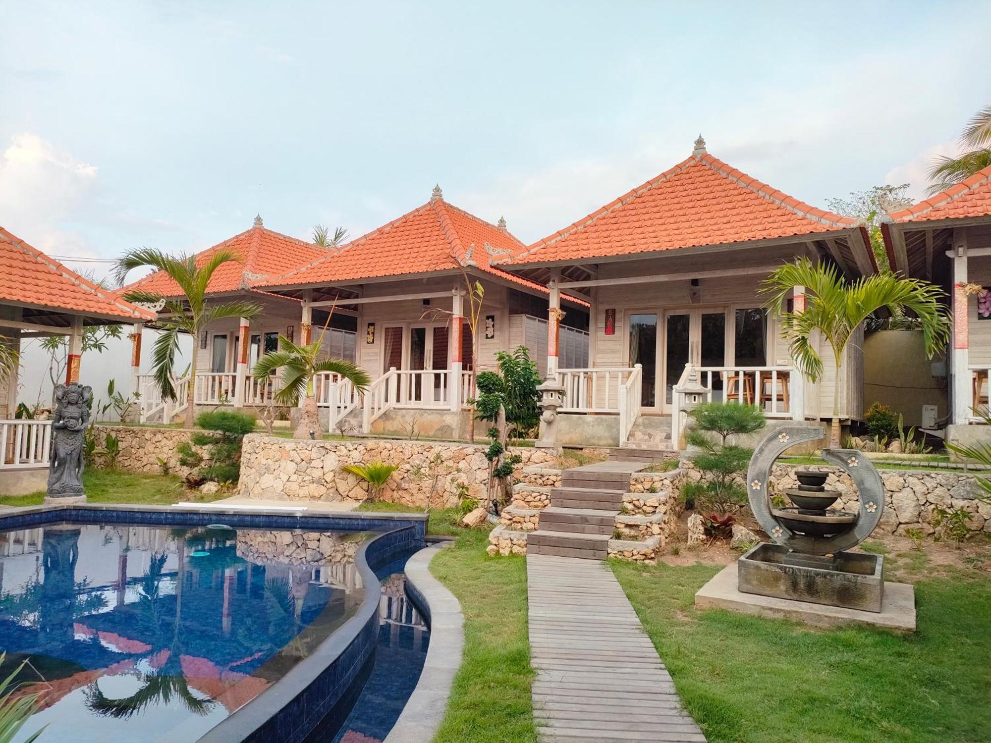 Blue Sky Villa Ceningan Нуса-Лембонган Экстерьер фото