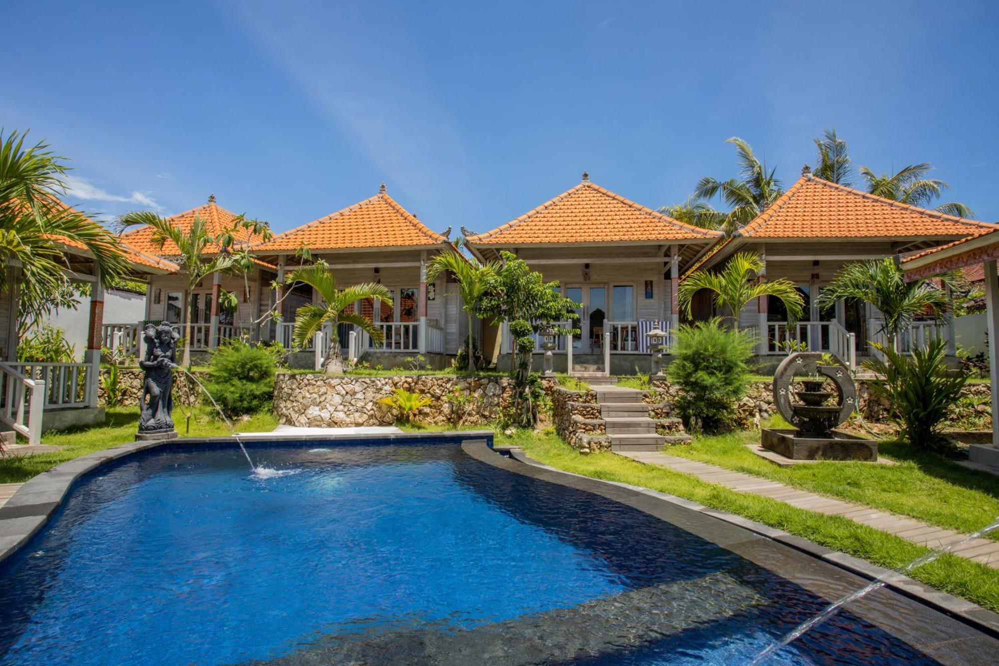 Blue Sky Villa Ceningan Нуса-Лембонган Экстерьер фото