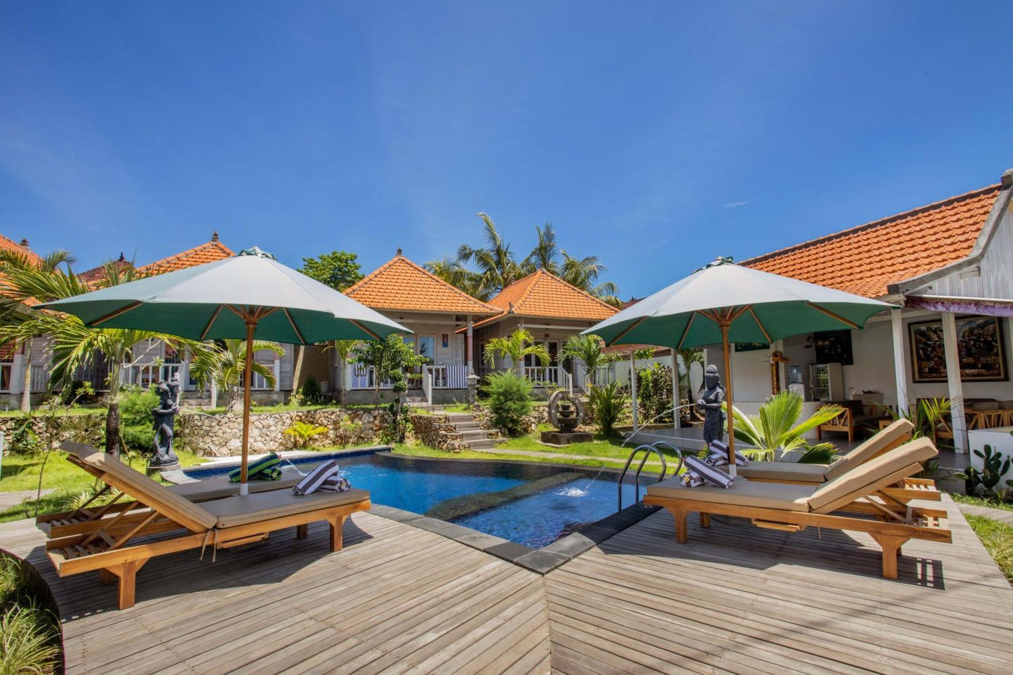 Blue Sky Villa Ceningan Нуса-Лембонган Экстерьер фото