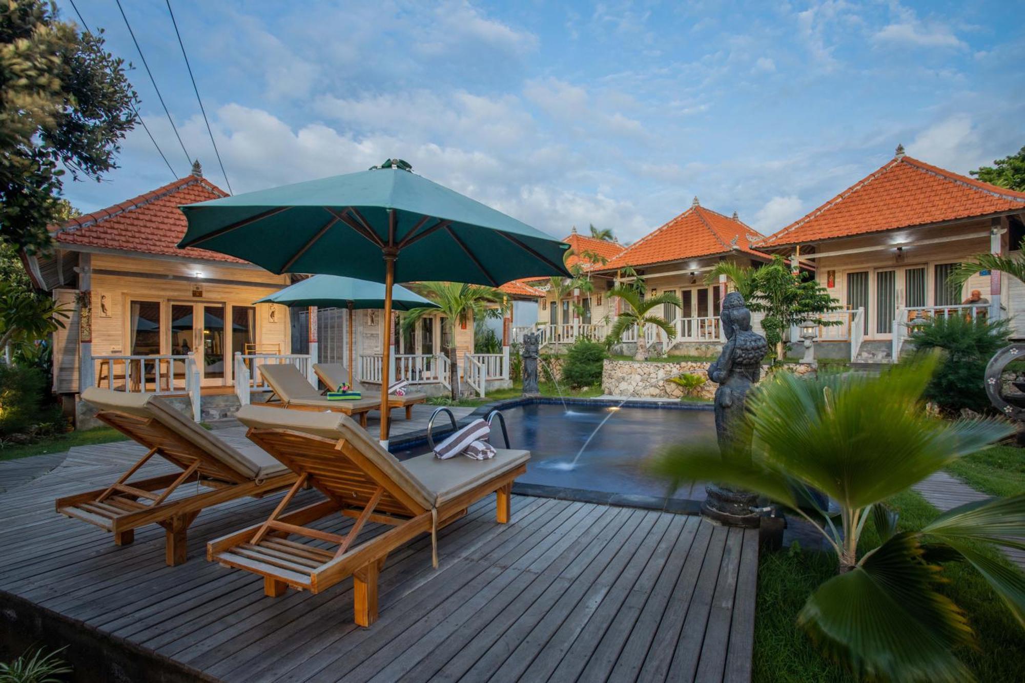 Blue Sky Villa Ceningan Нуса-Лембонган Экстерьер фото