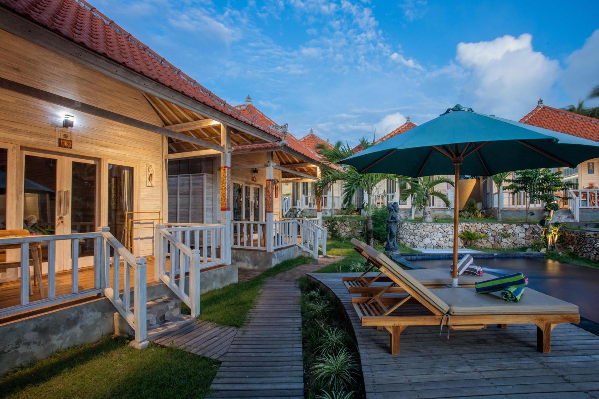 Blue Sky Villa Ceningan Нуса-Лембонган Экстерьер фото