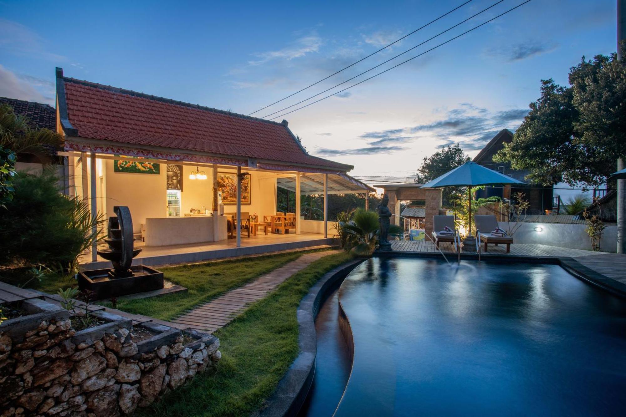 Blue Sky Villa Ceningan Нуса-Лембонган Экстерьер фото