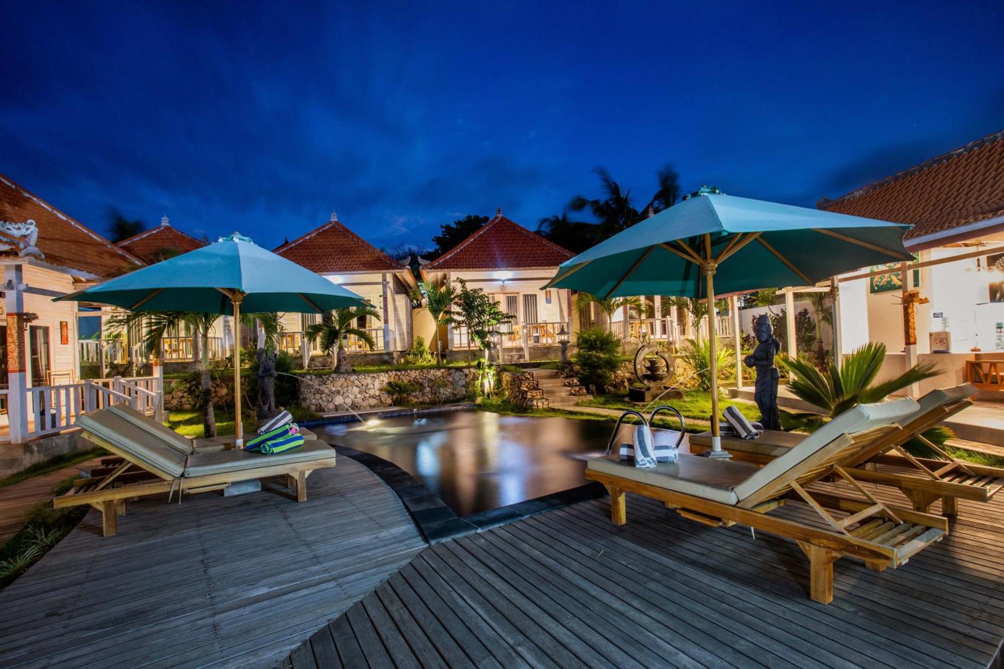 Blue Sky Villa Ceningan Нуса-Лембонган Экстерьер фото