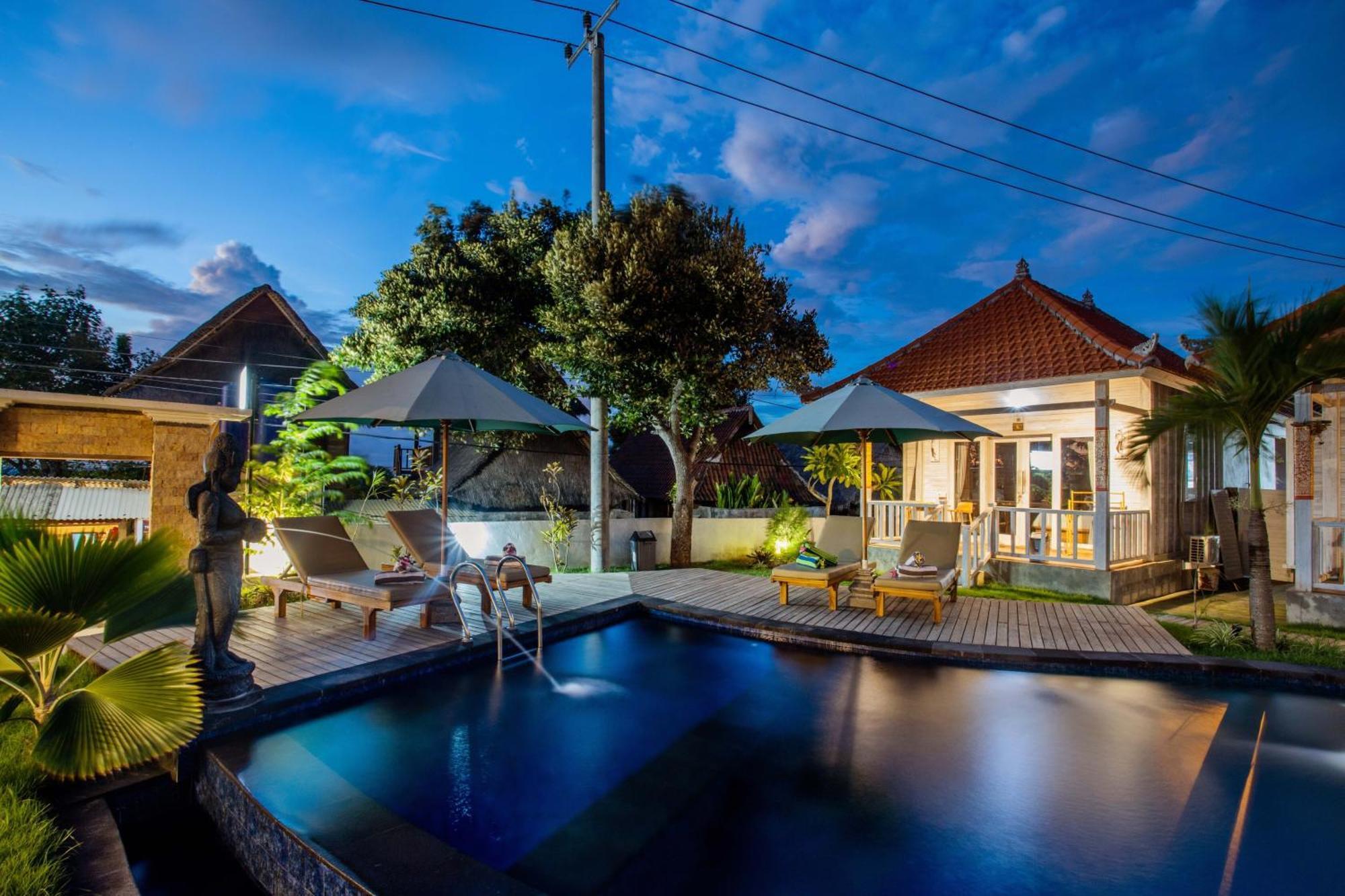 Blue Sky Villa Ceningan Нуса-Лембонган Экстерьер фото