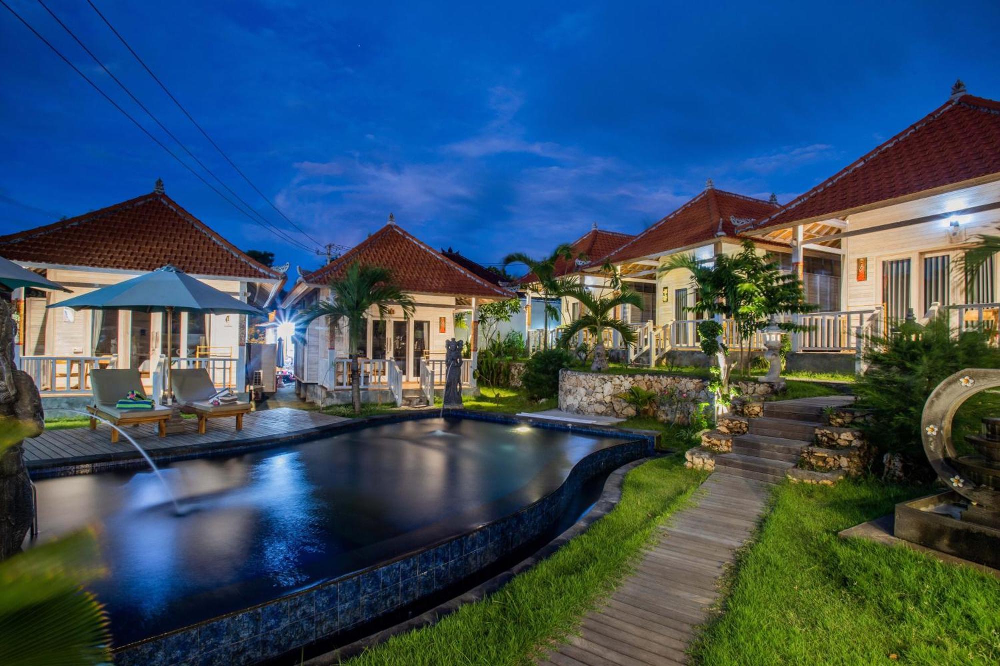 Blue Sky Villa Ceningan Нуса-Лембонган Экстерьер фото