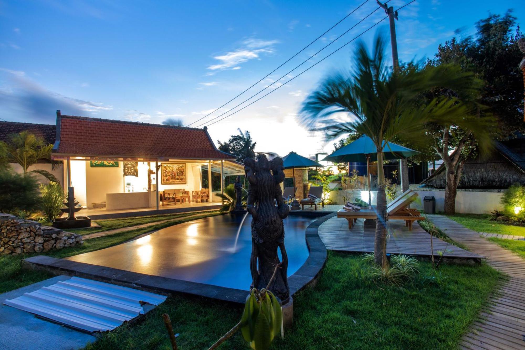 Blue Sky Villa Ceningan Нуса-Лембонган Экстерьер фото