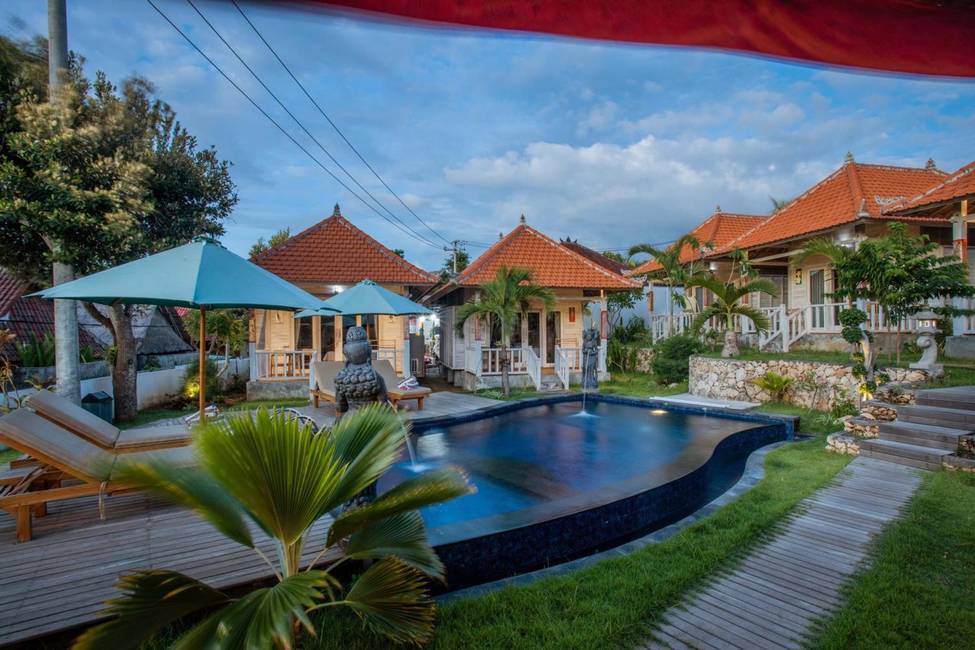 Blue Sky Villa Ceningan Нуса-Лембонган Экстерьер фото
