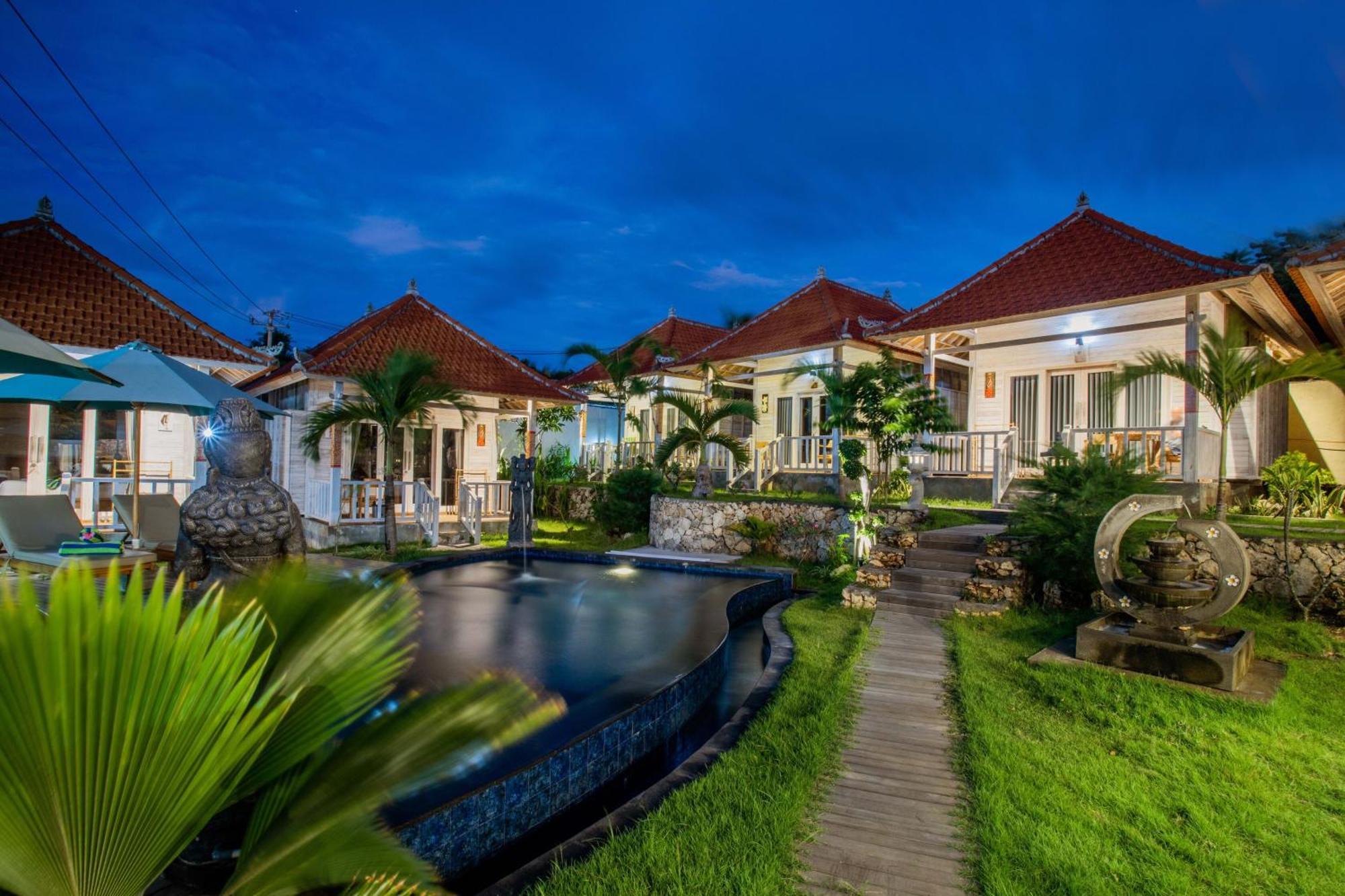 Blue Sky Villa Ceningan Нуса-Лембонган Экстерьер фото