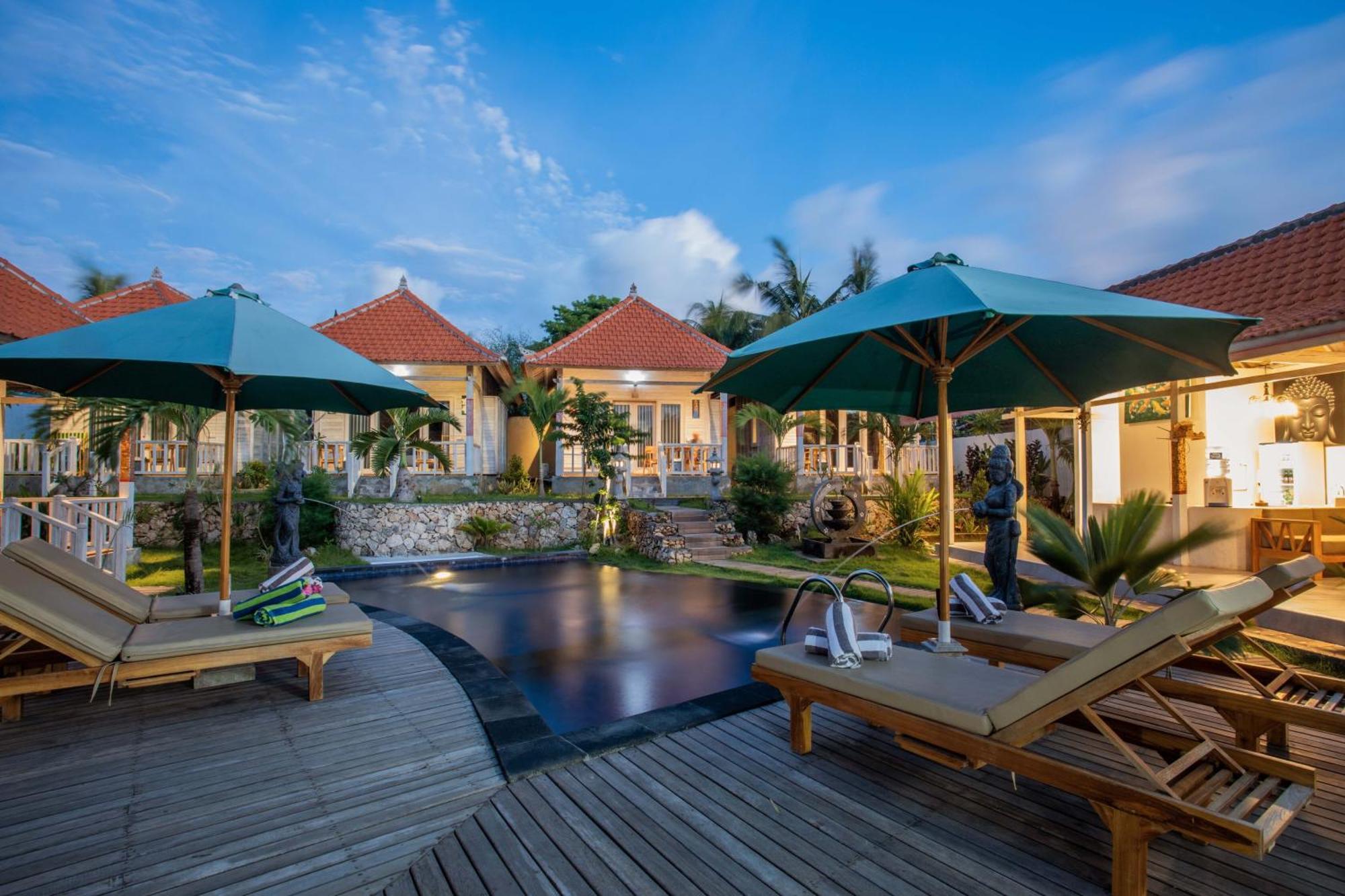 Blue Sky Villa Ceningan Нуса-Лембонган Экстерьер фото