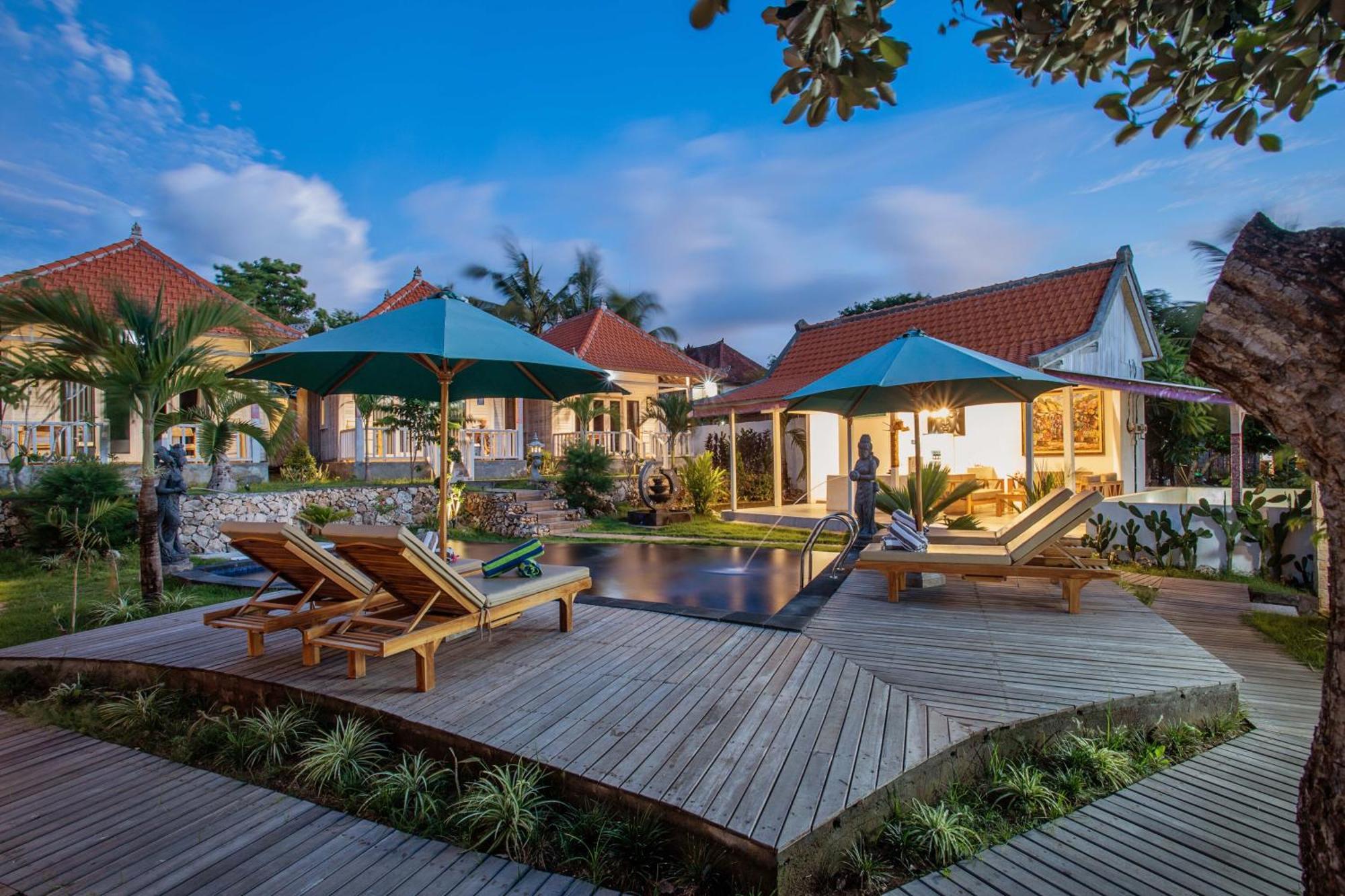 Blue Sky Villa Ceningan Нуса-Лембонган Экстерьер фото