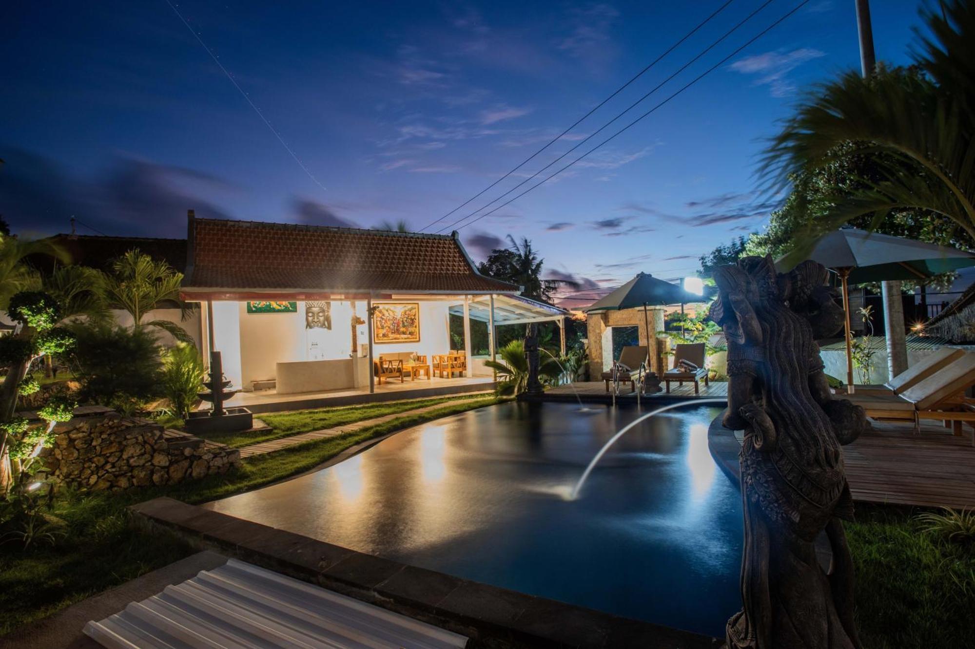 Blue Sky Villa Ceningan Нуса-Лембонган Экстерьер фото