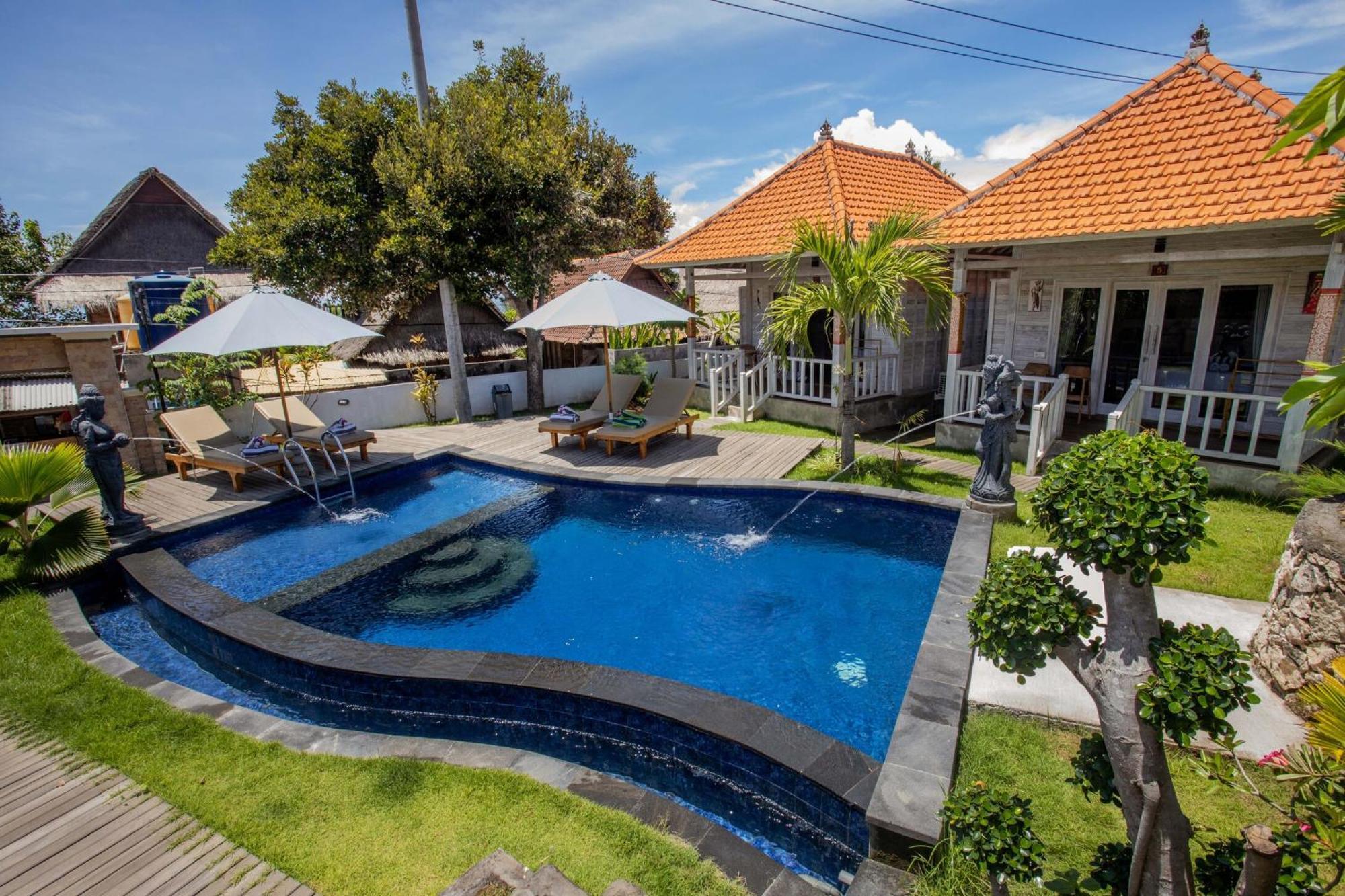 Blue Sky Villa Ceningan Нуса-Лембонган Экстерьер фото