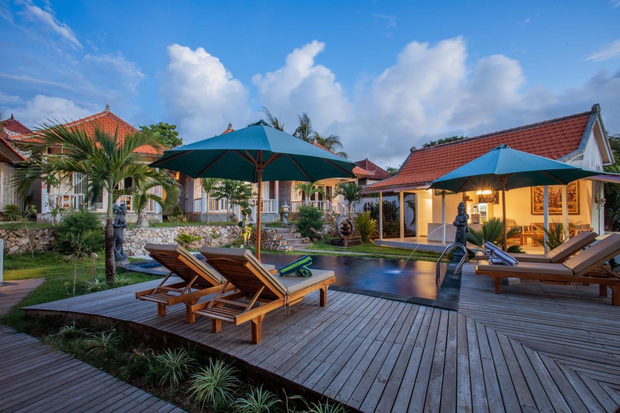 Blue Sky Villa Ceningan Нуса-Лембонган Экстерьер фото
