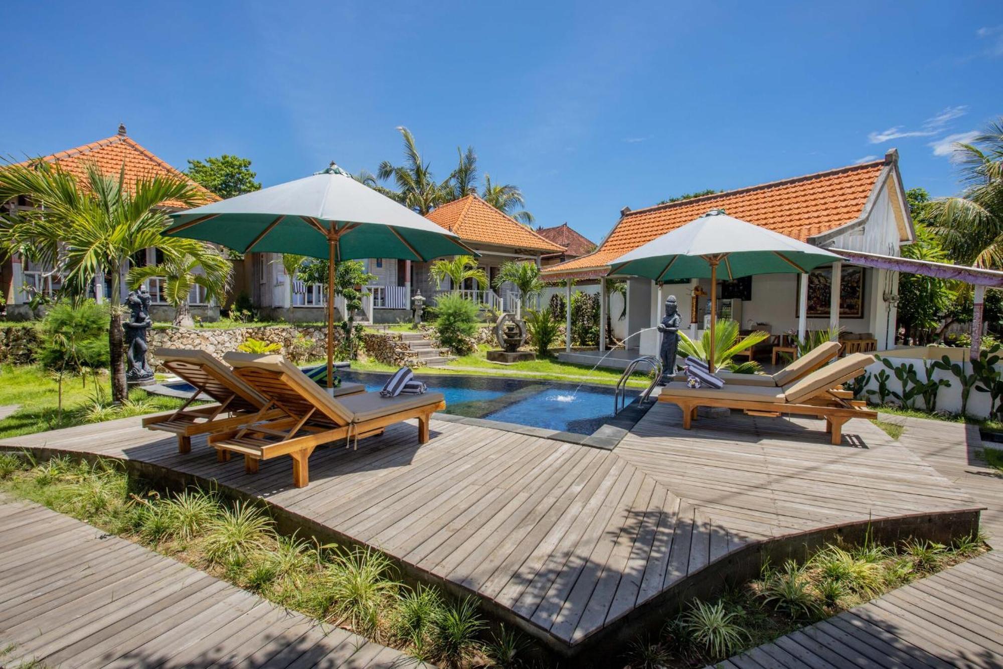 Blue Sky Villa Ceningan Нуса-Лембонган Экстерьер фото
